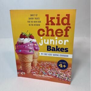 Kid Chef Junior Bakes: My First Kids Baking Cookbook Softcover Kid's Books